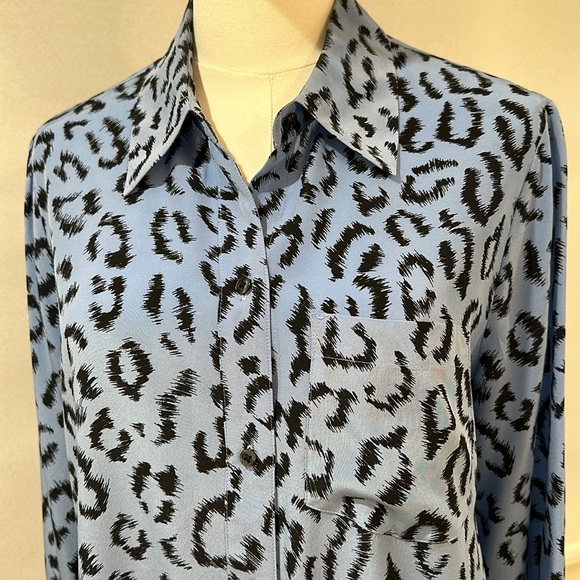 ALC Silk Blouse - Picture 2 of 6